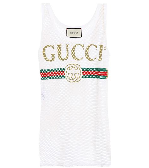 gucci net tank top|gucci tank tops for women.